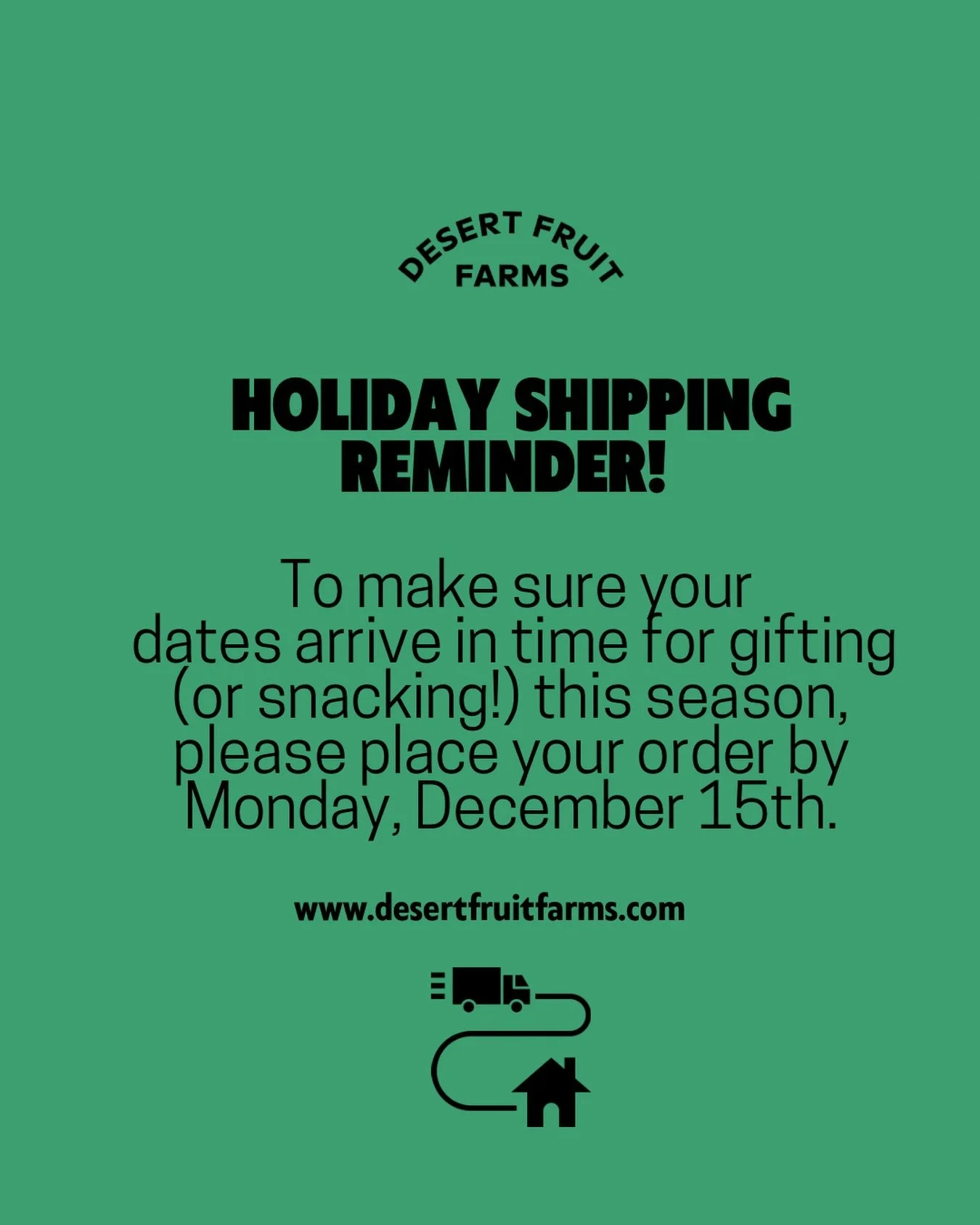The sweetest gifts come from the desert. 🌵

Place your holiday orders by Monday, December 15th to ensure they arrive right on time
- www.desertfruitfarms.com or give us a call 928-236-4744!

Happy holidays from our family farm! 💛

#desertfruitfarms
