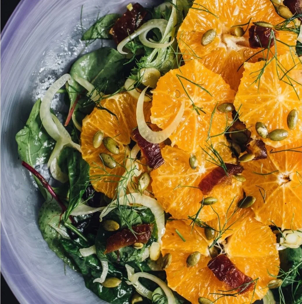 We have a new recipe just for YOU! 

A spring salad, elevated 💛
Spinach + fennel + citrus + pistachios + Medjool dates = the perfect balance.

Get the recipe here by tapping the link in our bio.

#dessertfruitfarms
Organic Medjool Dates, Arizona Gro