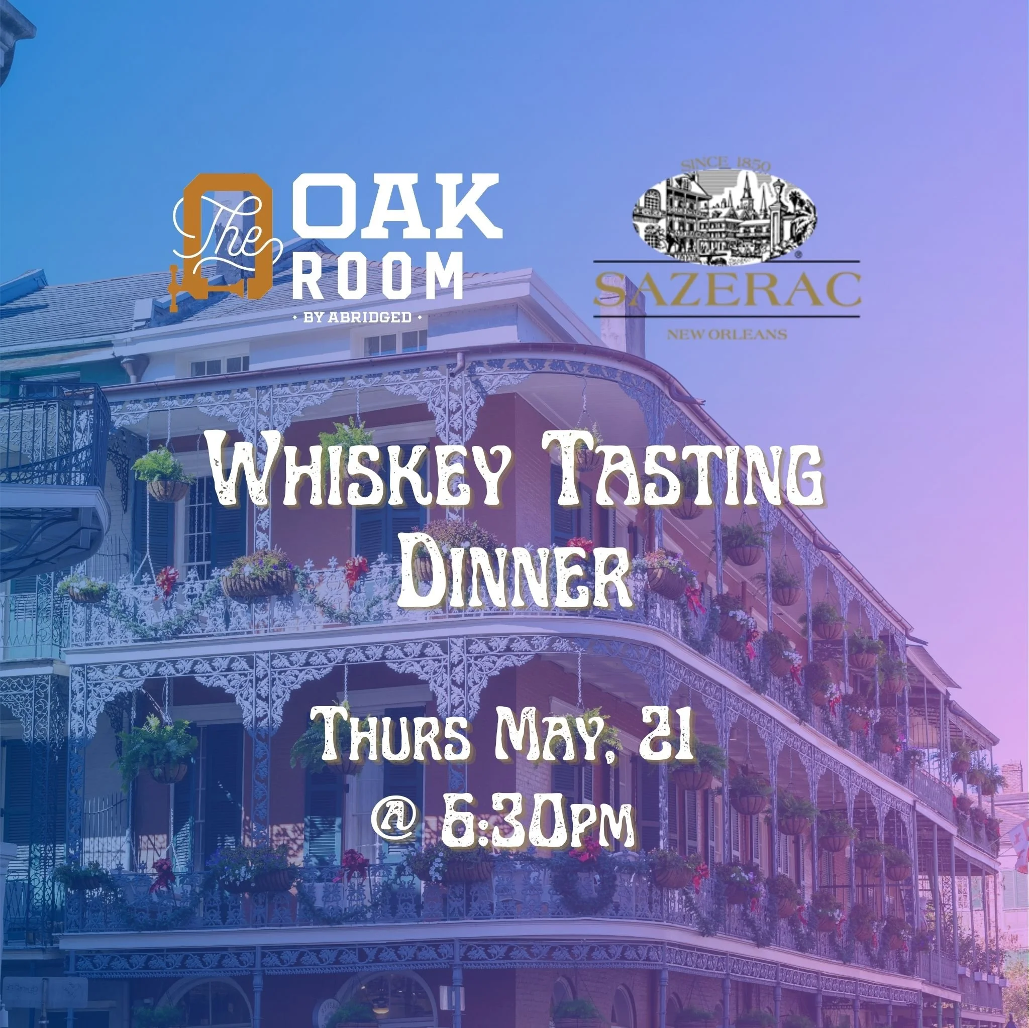 Sazerac Whiskey Tasting Dinner THUMBNAIL.jpg