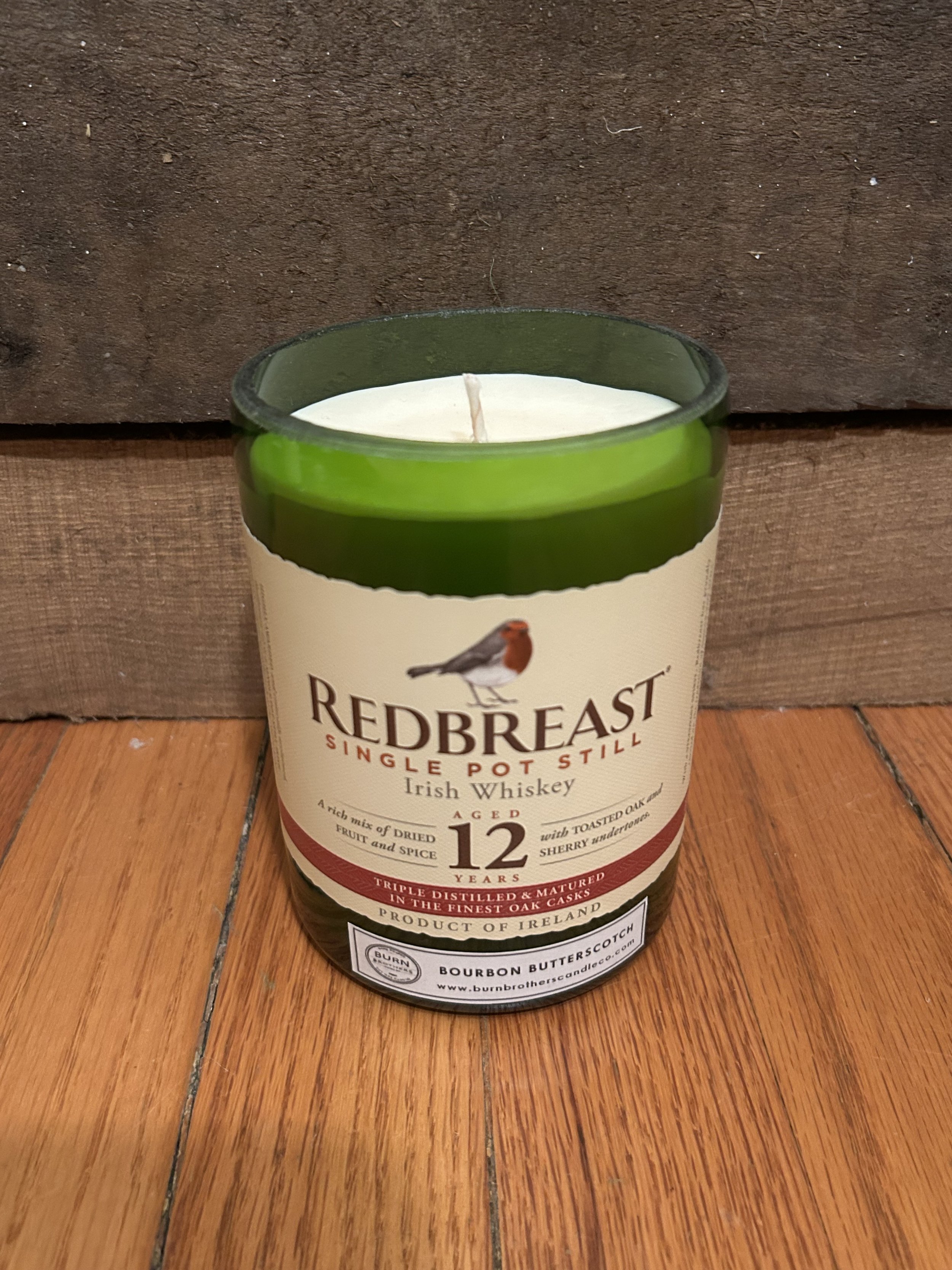 Redbreast 12 Year - Bourbon Butterscotch - Soy Wax Candle