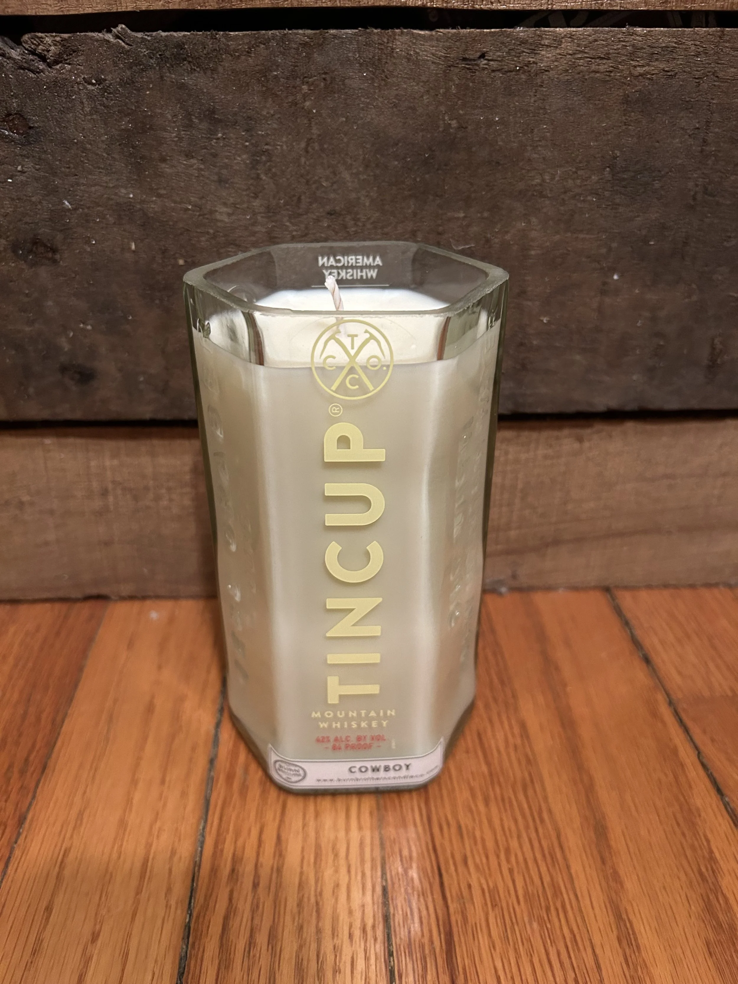 Tin Cup - Cowboy - Soy Wax Candle