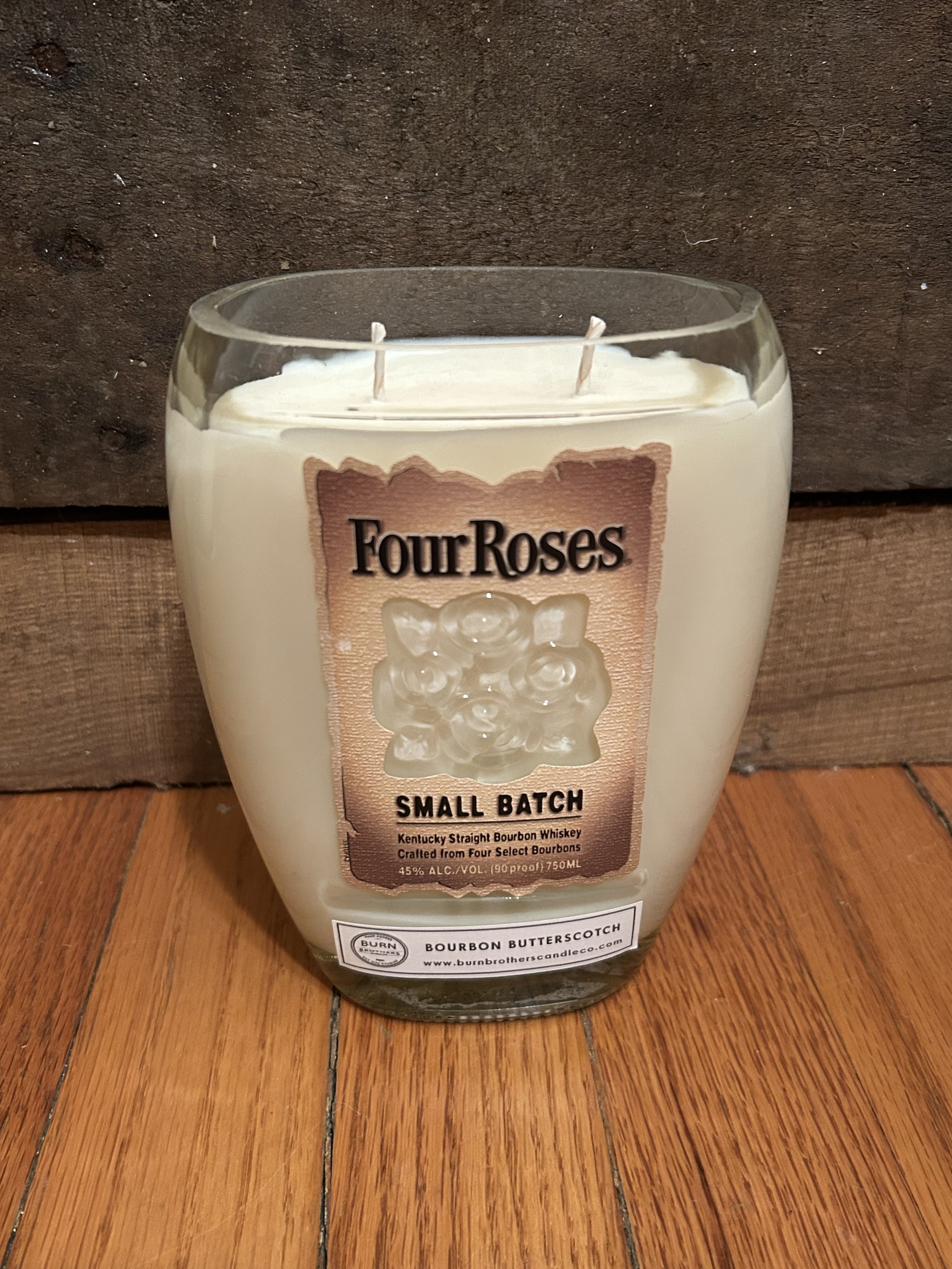 Four Roses -  Bourbon Butterscotch - Soy Wax Candle