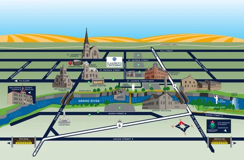 St Fergus Map EXPLORE — Downtown Fergus