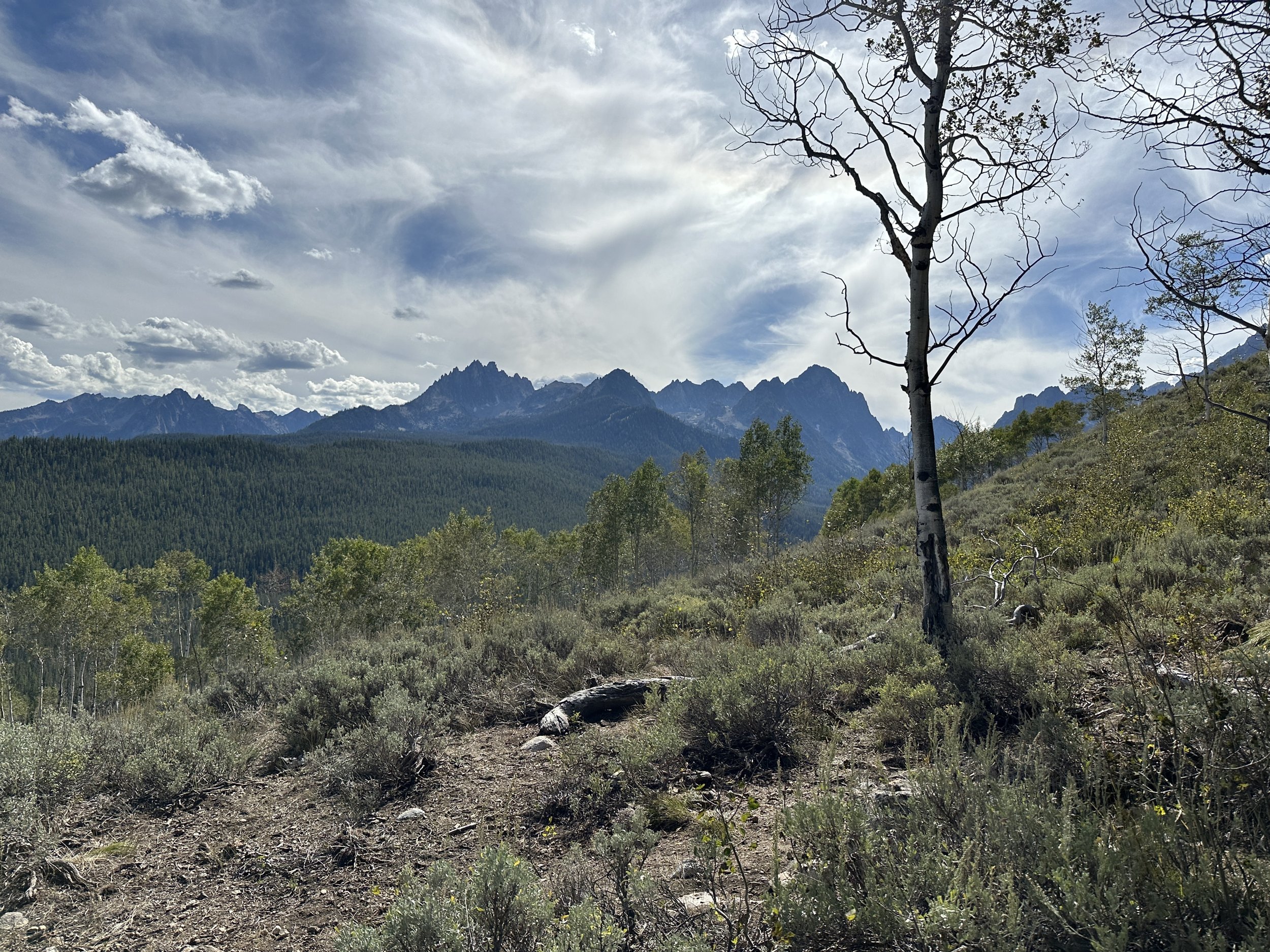 View from Redfish Ridge