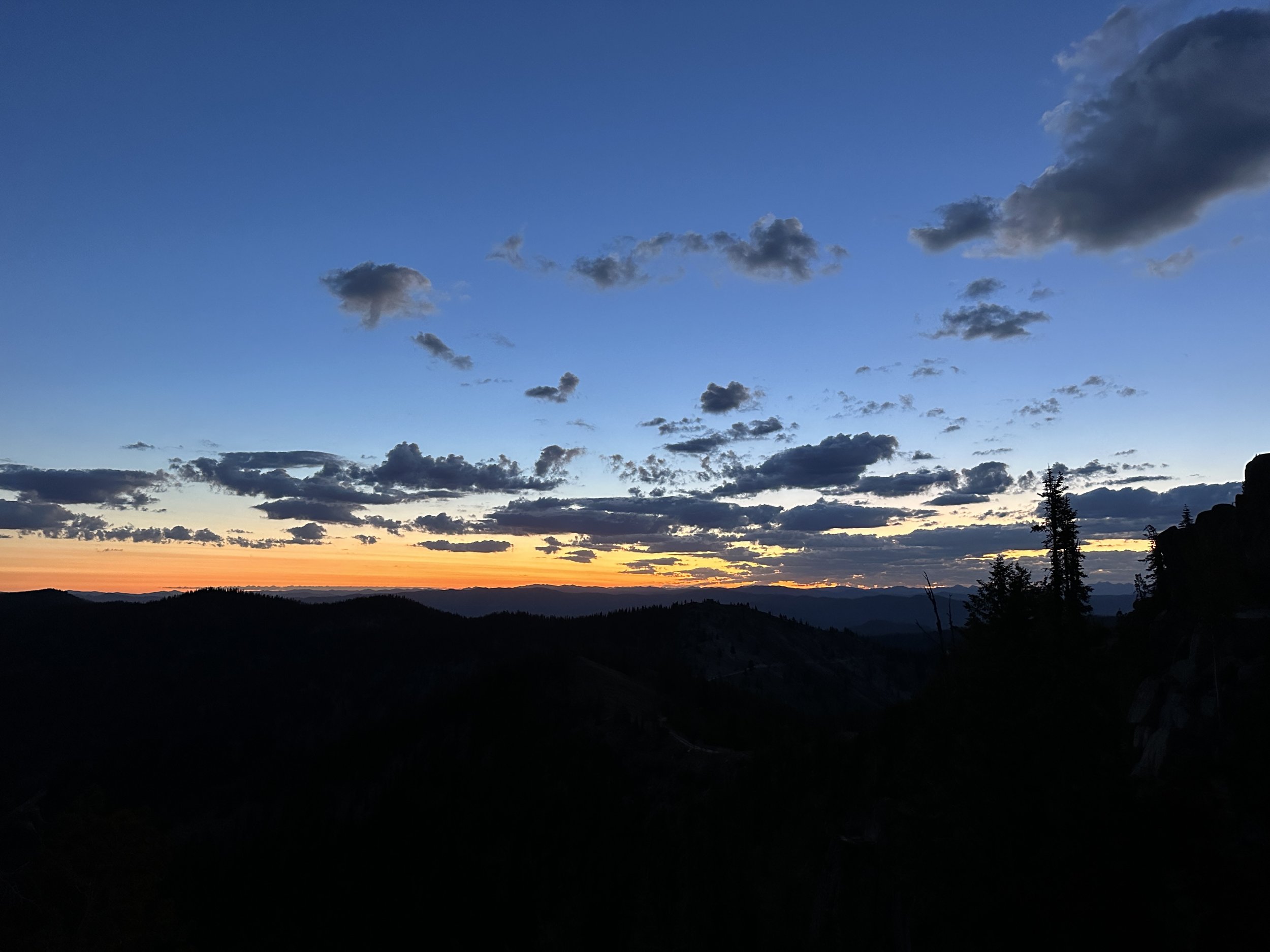 Sunrise from Scott Mountain