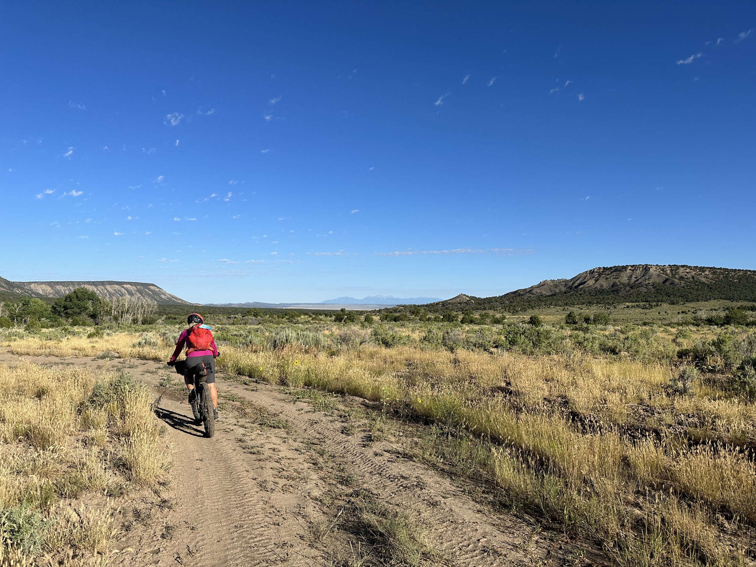 Rolling again, mostly mud-free