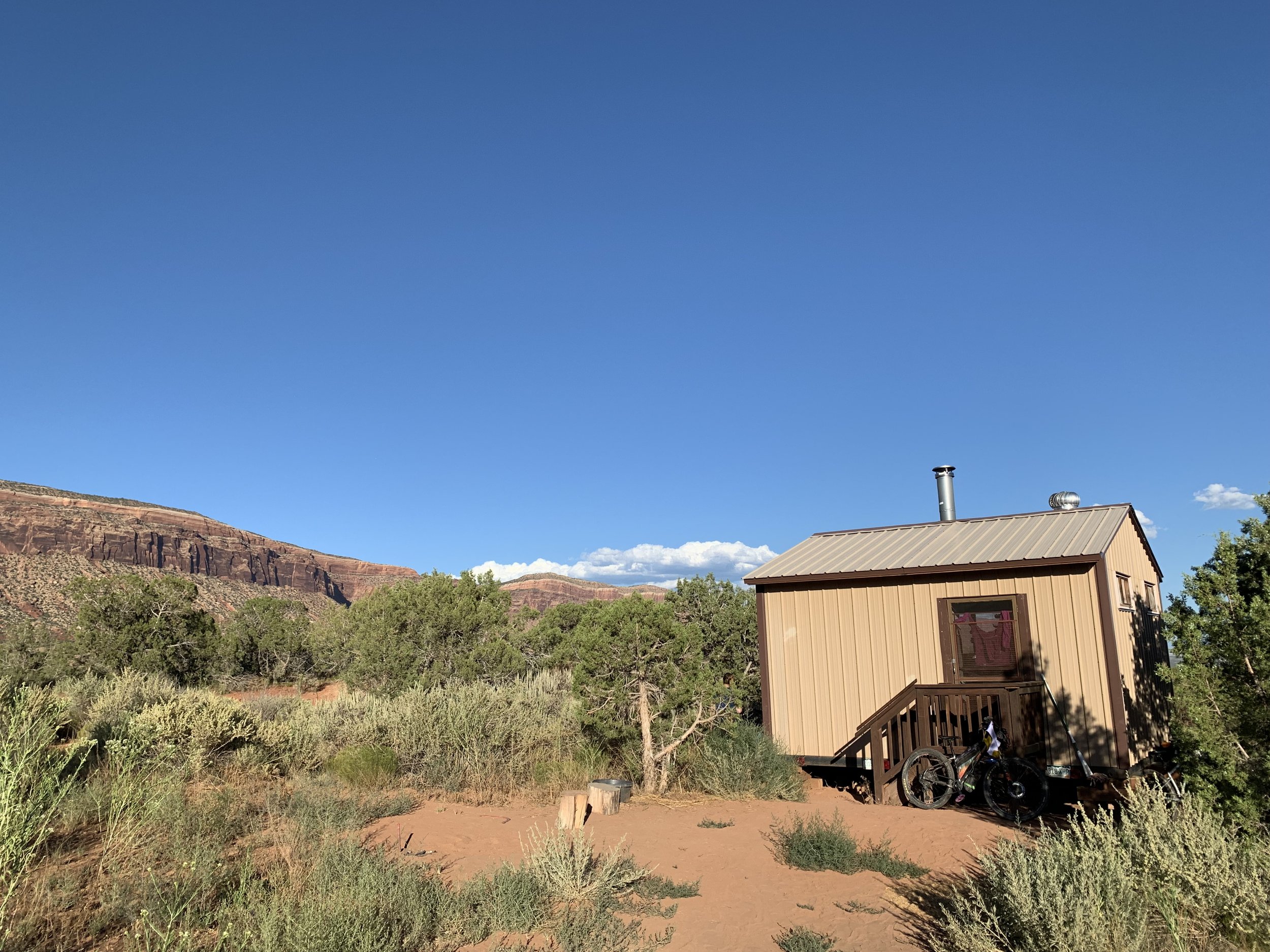 Paradox Valley hut