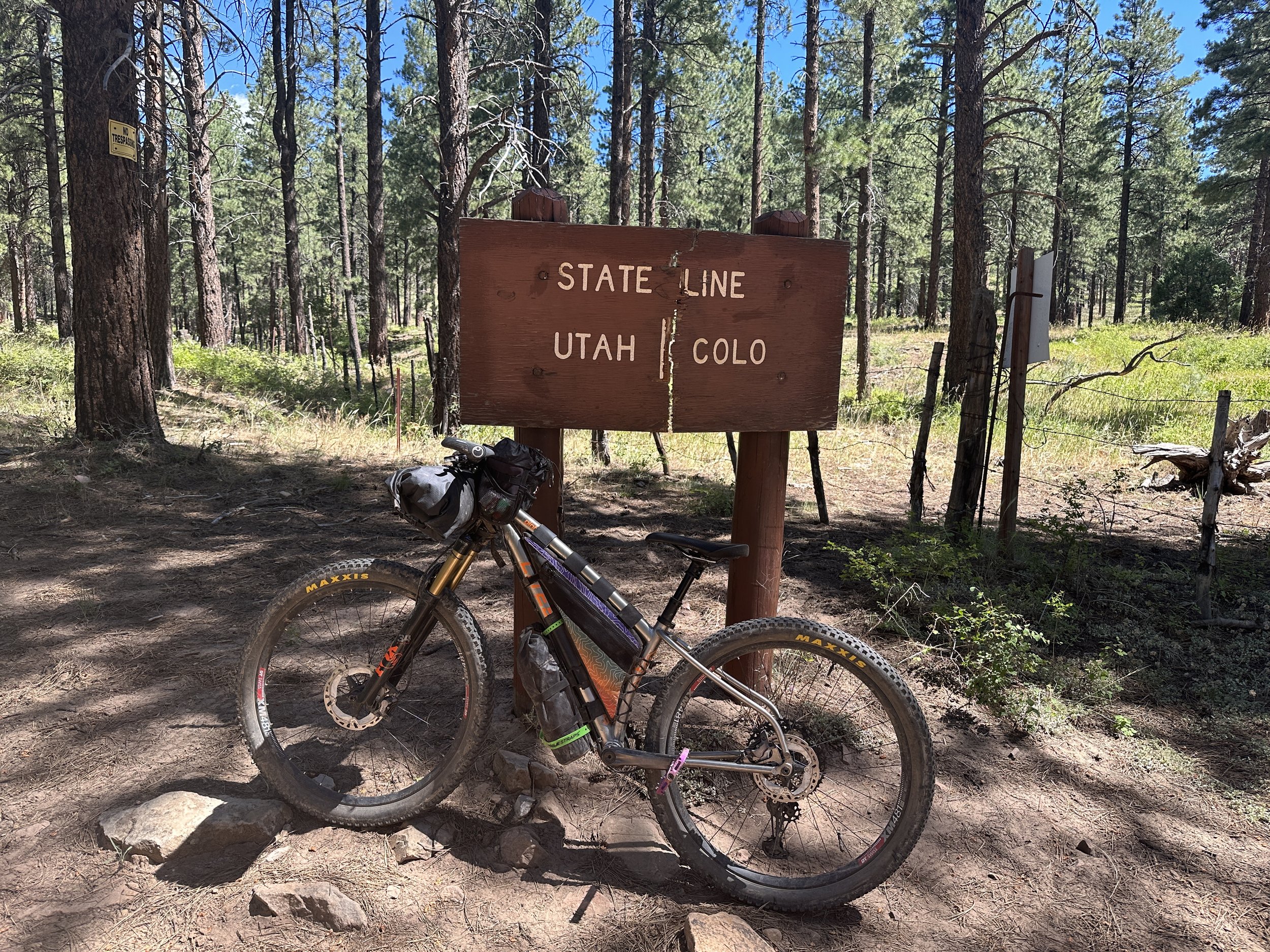 Sarah's bike in two states at once? 