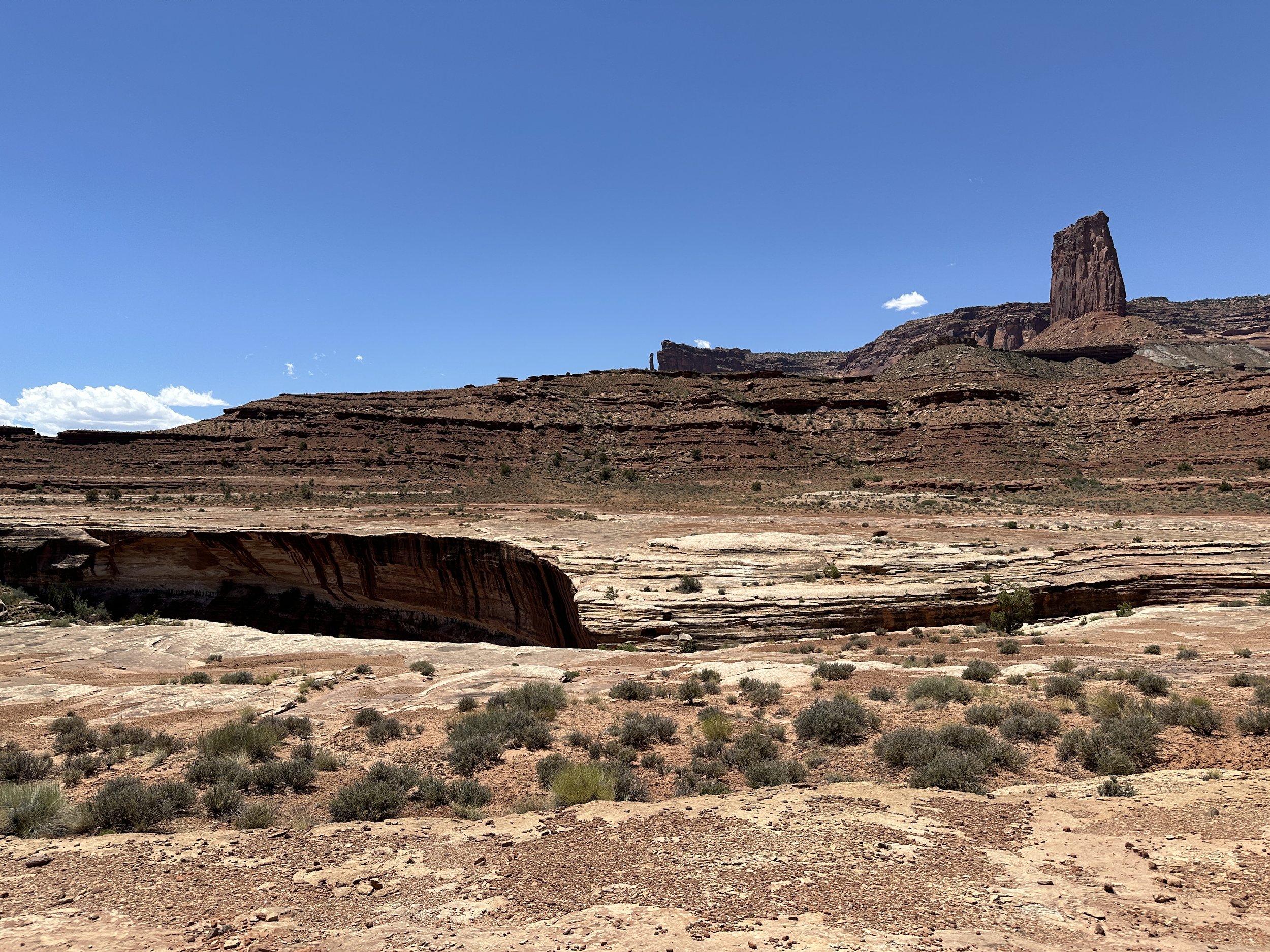 The geology that gives the White Rim its name