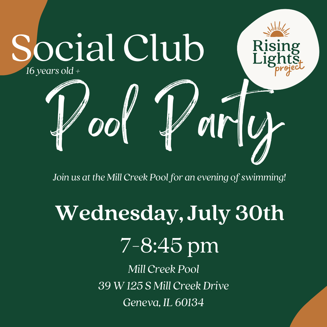 Mill Creek Pool Party (ages 16+)