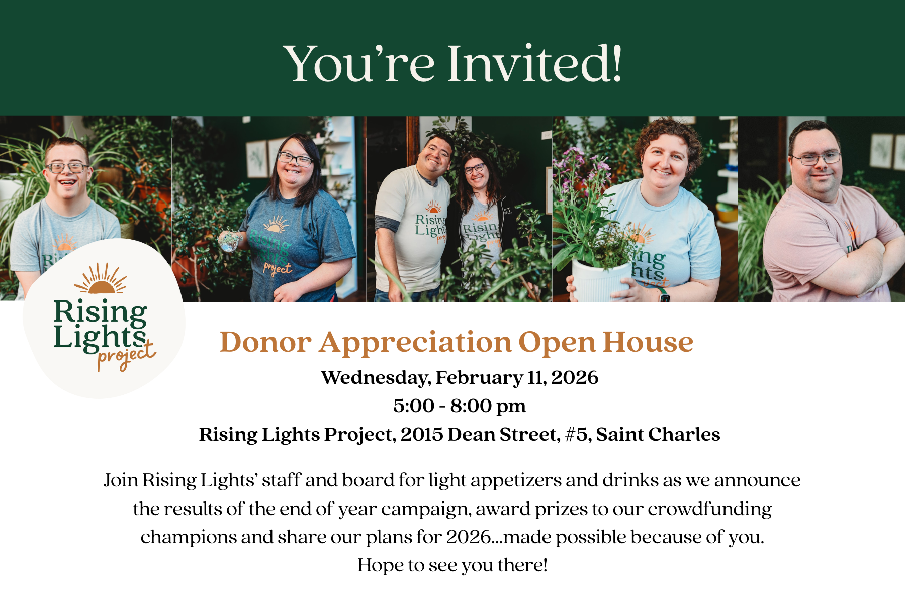 Open House- 5-year anniversary!