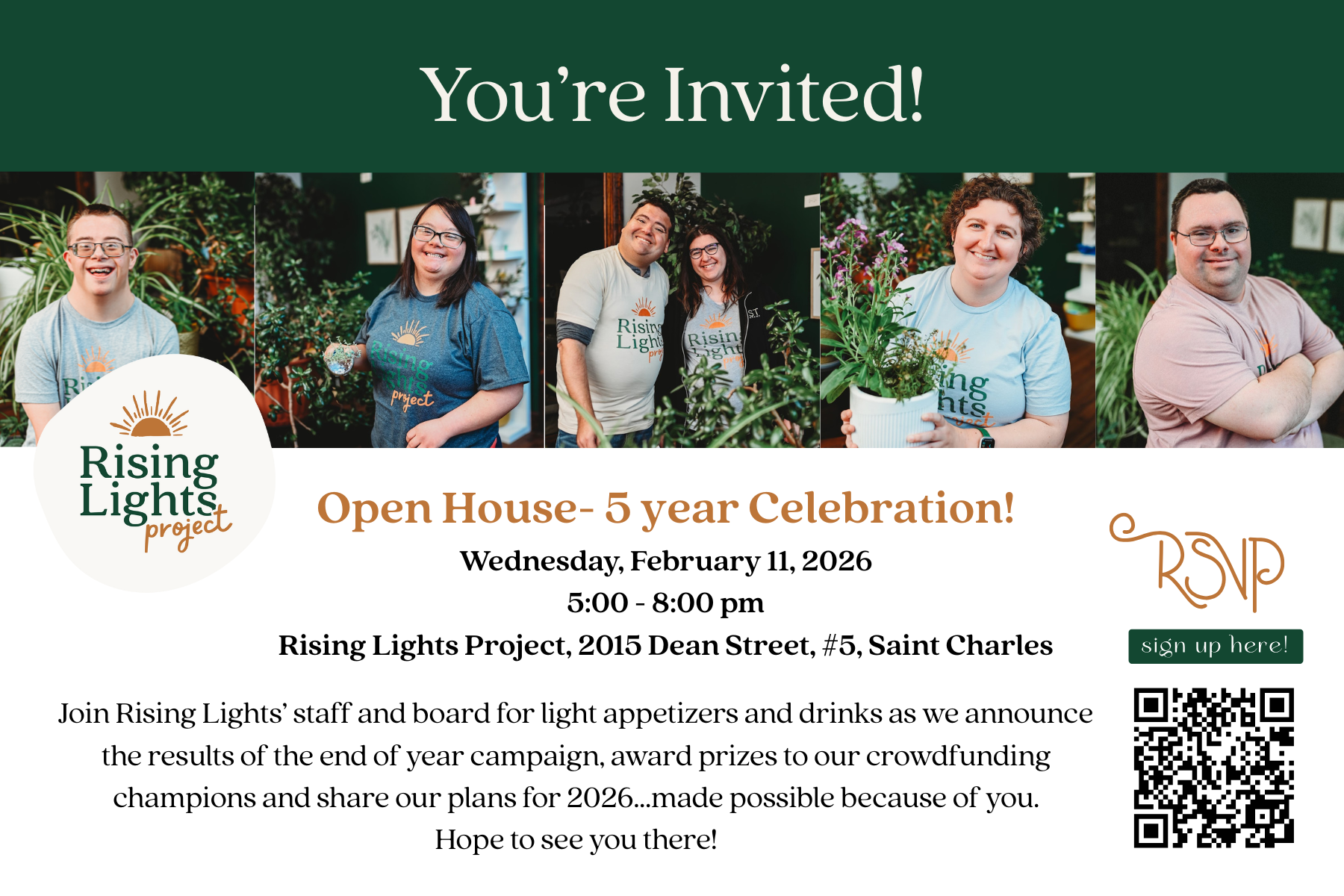 Open House- Celebration