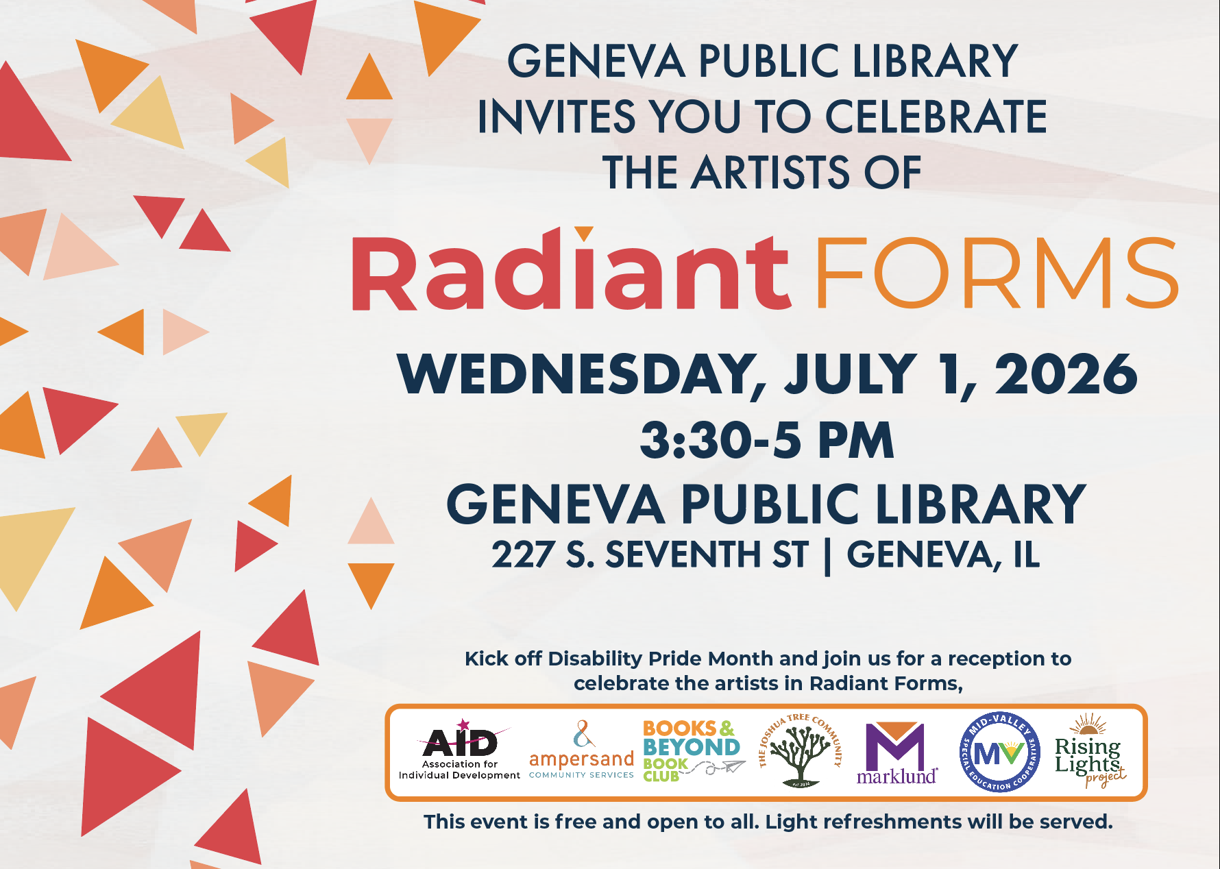 Radiant Forms @ Geneva Library
