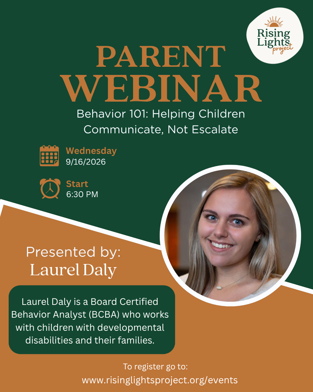 Webinar- Behavior 101
