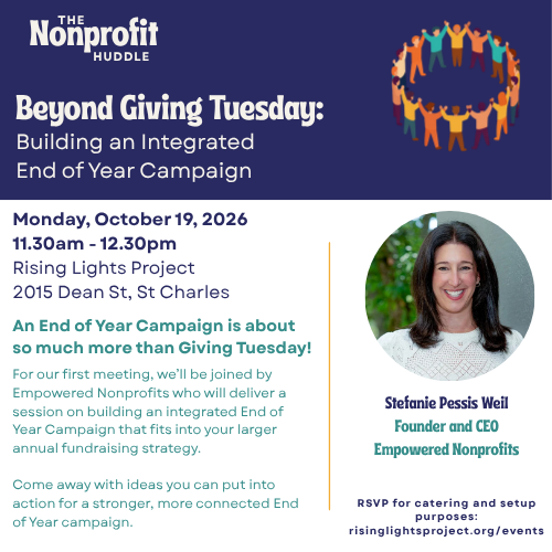 Nonprofit Leaders- The Nonprofit Huddle 