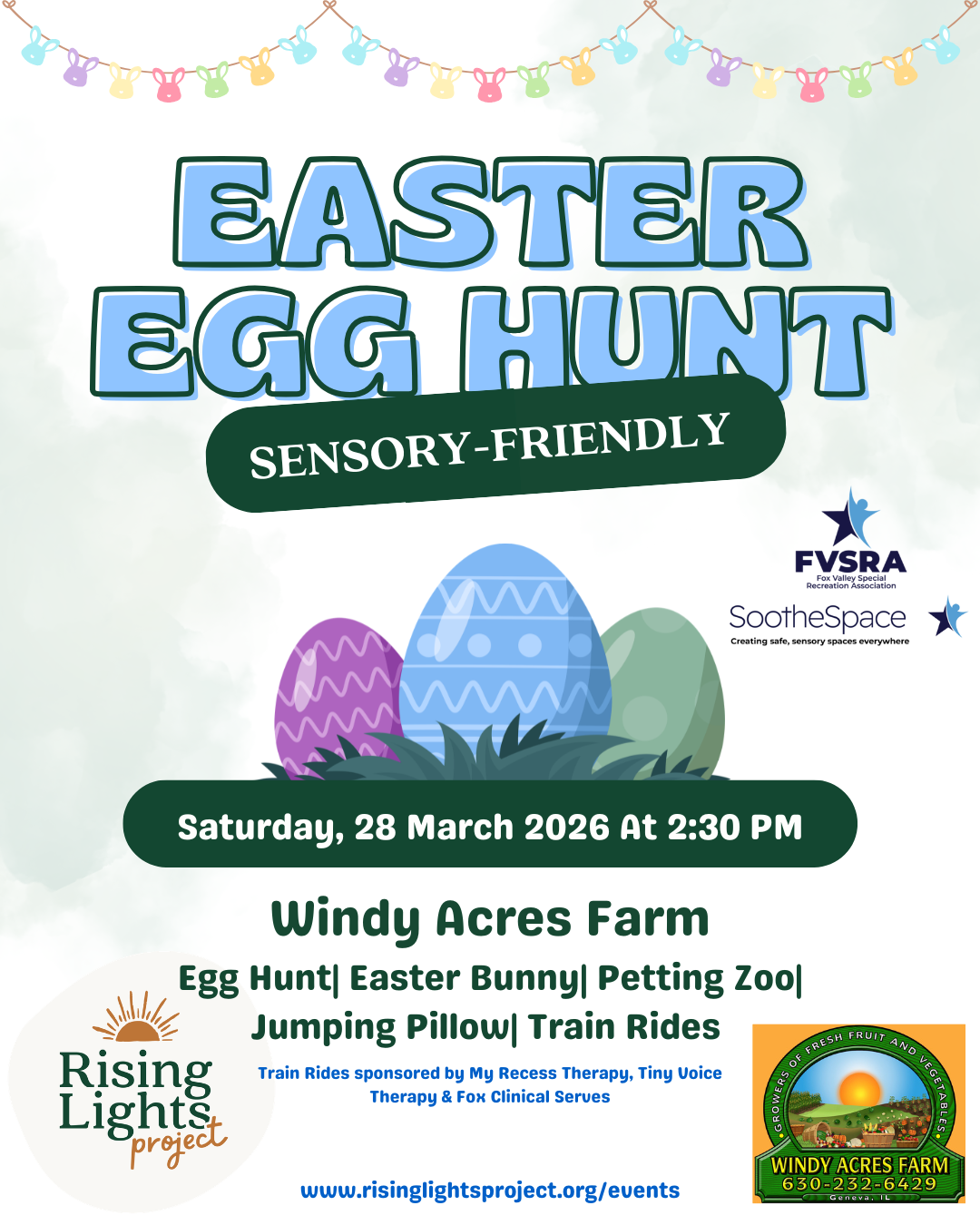 Easter Festival at Windy Acres (Sensory Time Slot) — Rising Lights Project