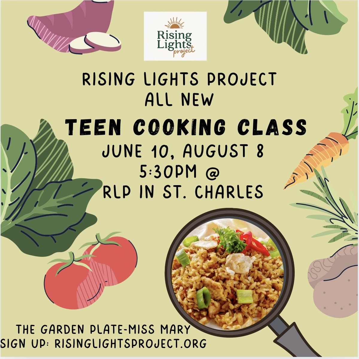 Teen Night- Cooking with Ms Mary June