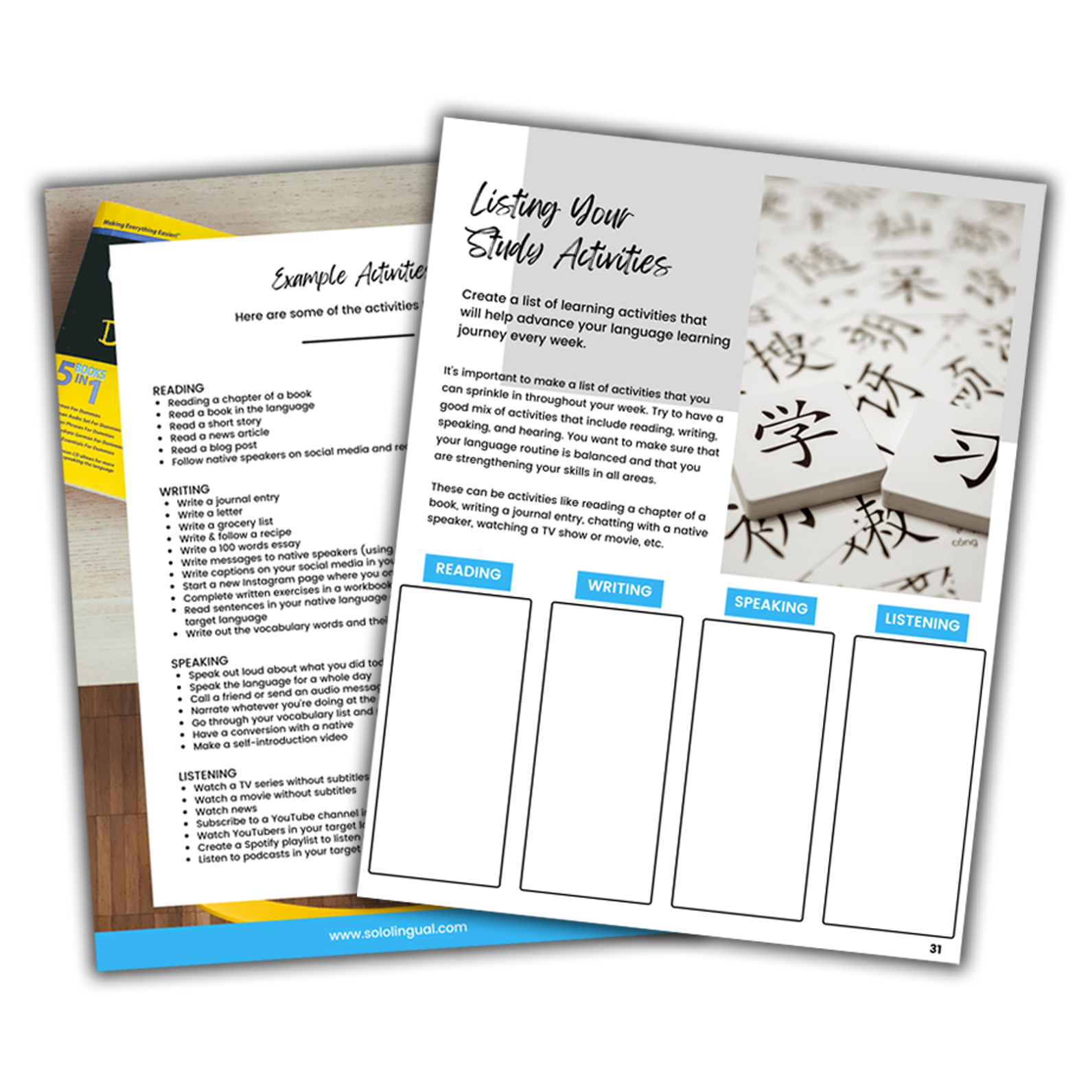 The Ultimate Workbook To Learn Any Language - Sololingual