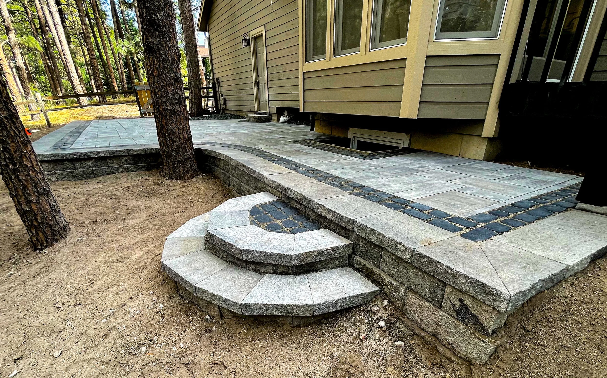 hardscape paver patio