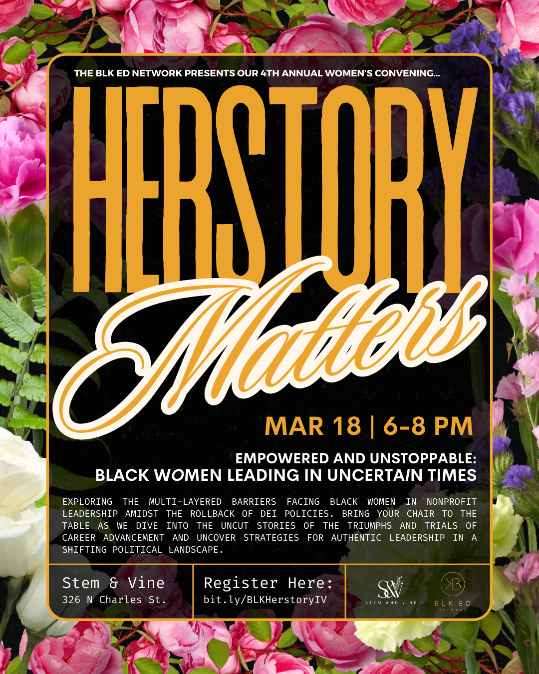 HERStory Matters - Empowered and Unstoppable: Black Women Leading in Uncertain Times