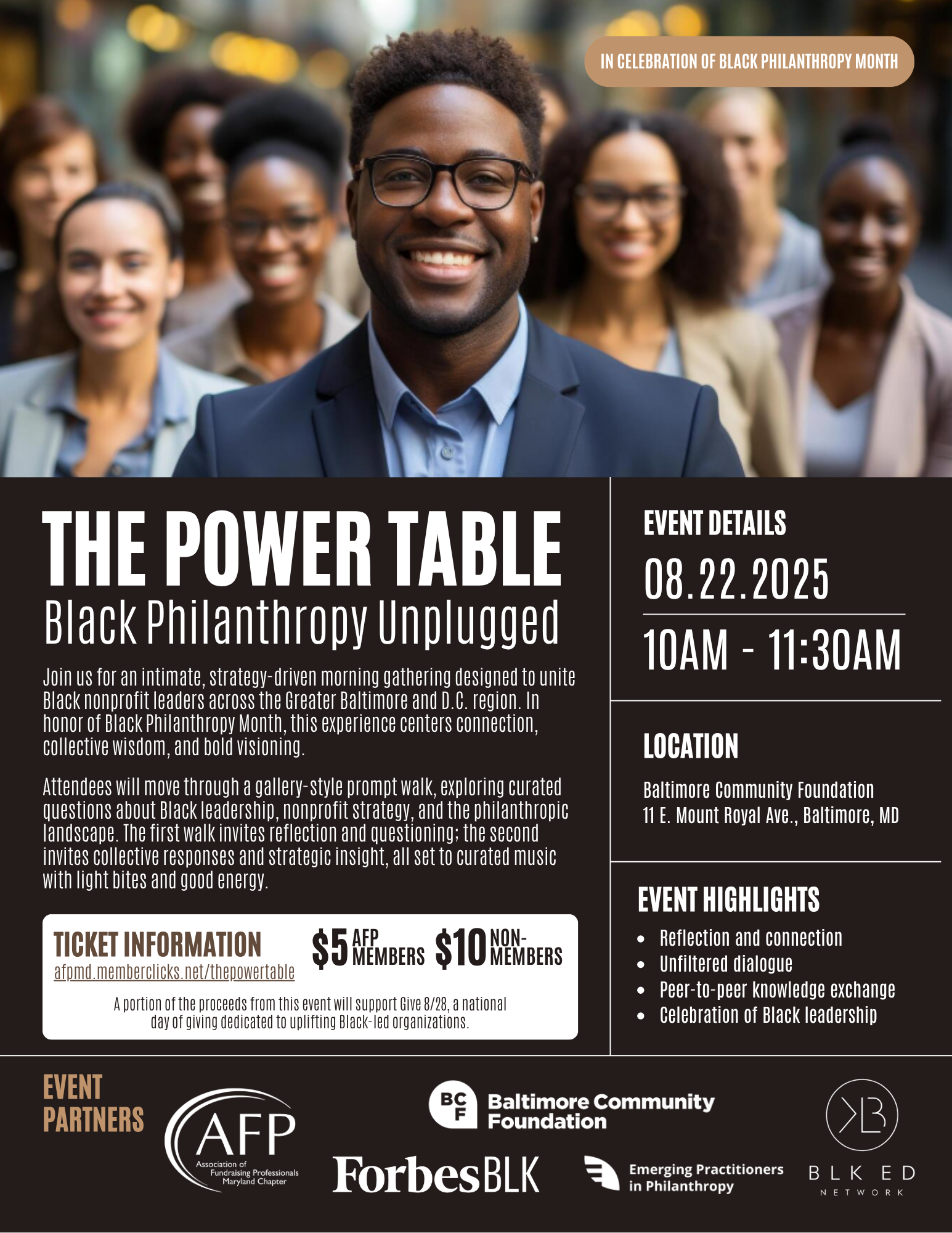 The Power Table: Black Philanthropy Unplugged