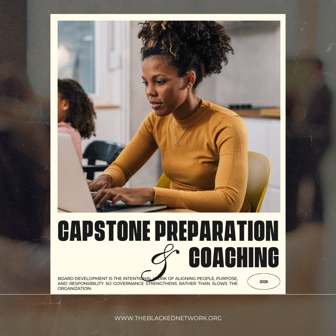 BLK Leadership Accelerator Session 8: Capstone preparation &amp; coaching