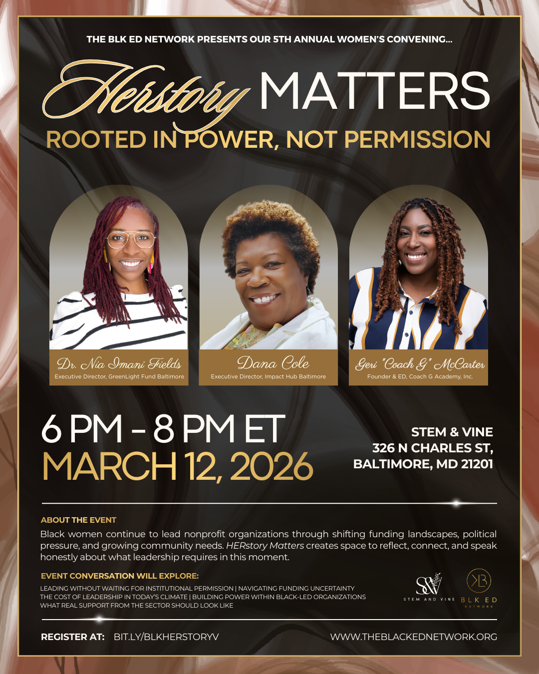 HERstory Matters - Rooted in Power, Not Permission