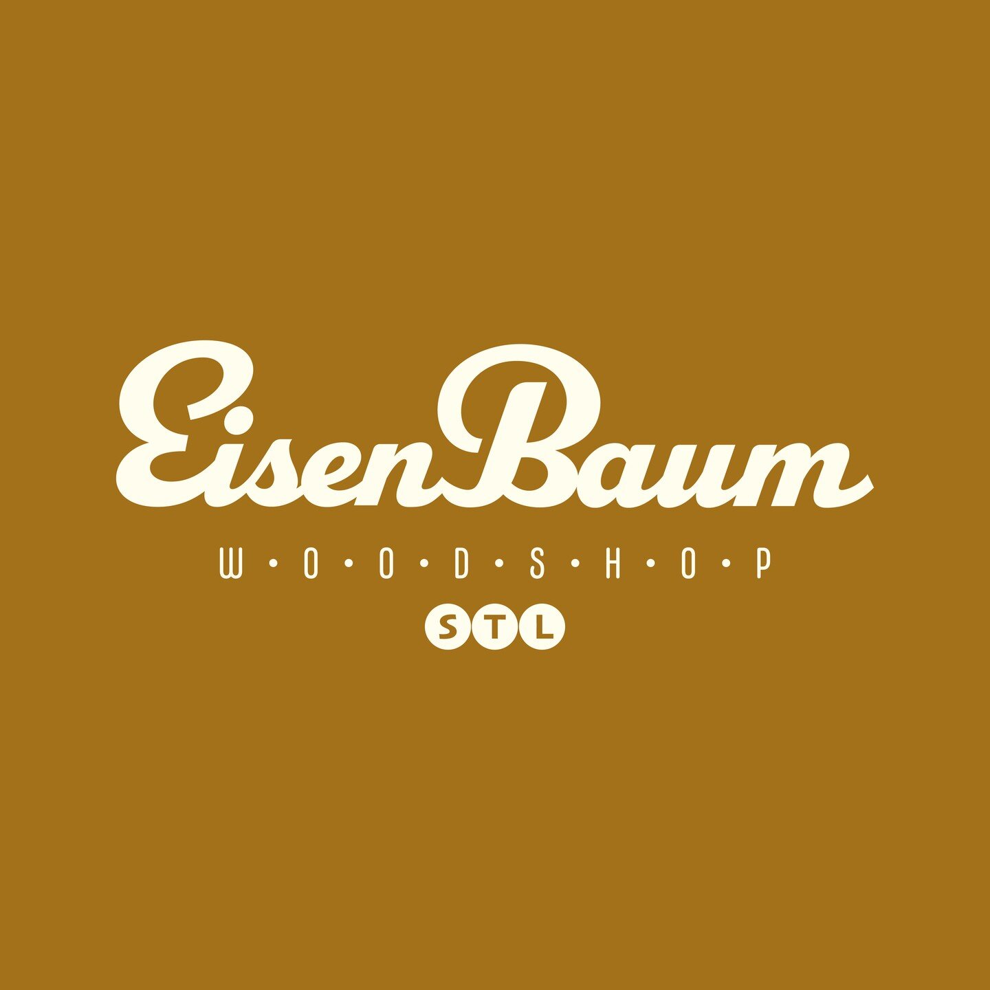 An unchosen concept for @eisenbaumstl. Given only the direction of 'MCM fine crafted furniture' this is where my mind went - A hand-drawn script wordmark that felt very mid-century era specific to some of the old signage for furniture stores. 

The c