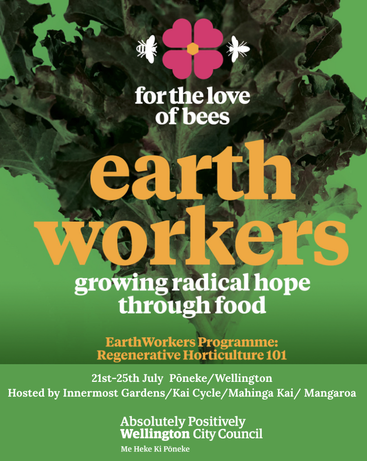 Earthworkers Hort 101 - Pōneke, growing a resilient future