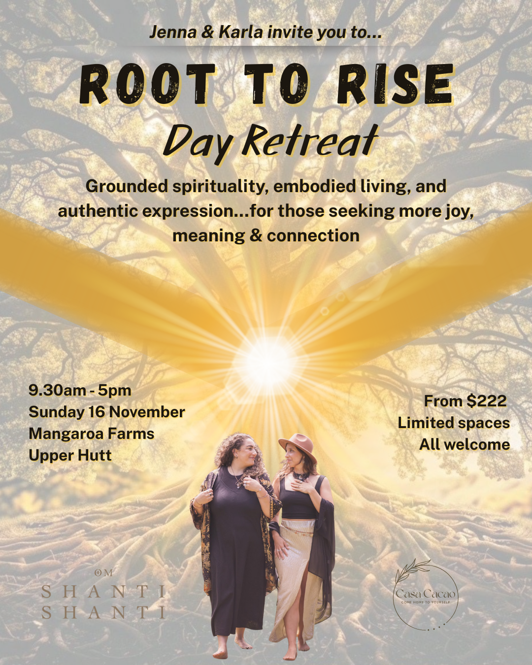ROOT to RISE — Day Retreat