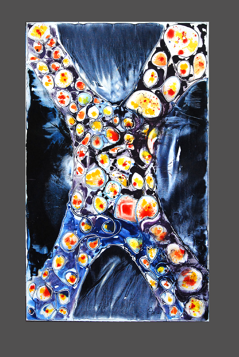 We are Galactic. 72"x 44". Oil on canvas