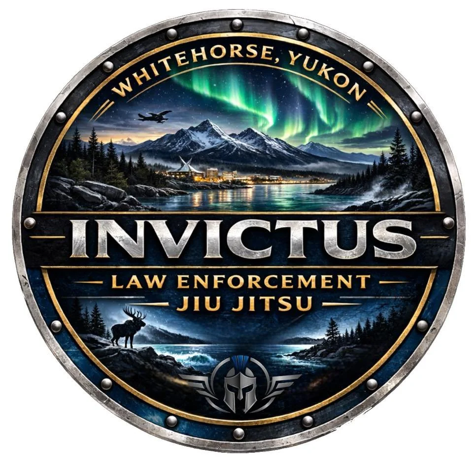 Invictus Law Enforcement Jiu Jitsu Badge, Whitehorse Yukon, Eight Days Martial Arts