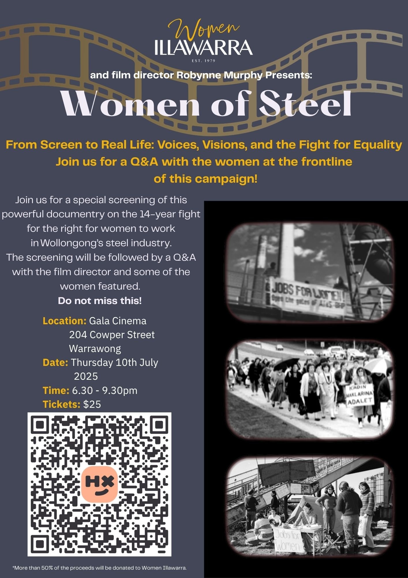 Women of Steel - Documentary Screening & Panel Discussion - 45 Years On