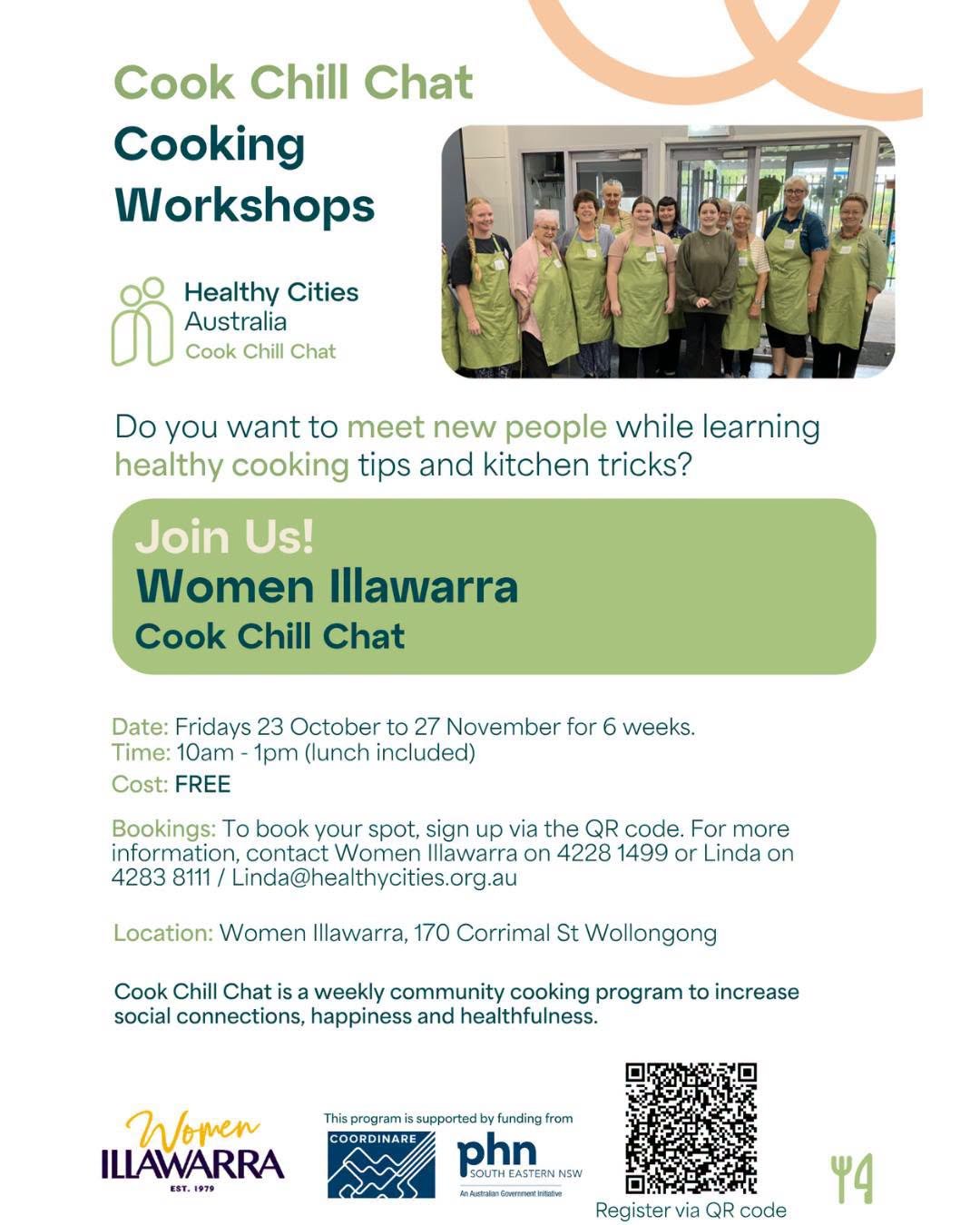Cook Chill Chat in the Women's Patch