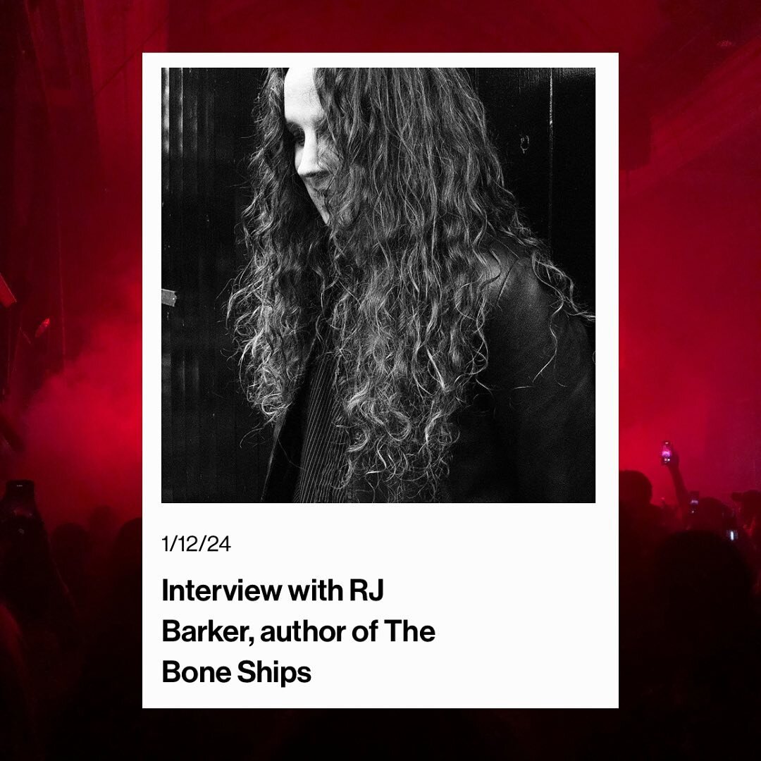 A few weeks ago I posted on Reddit, and was amazed when the author of The Bone Ships, one of my favourite books of 2023, offered some much needed advice. After some back and forth, he kindly agreed to answer some more questions, and even more kindly 