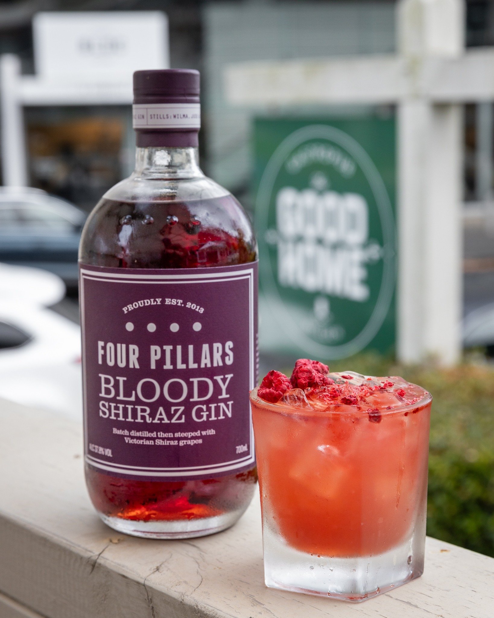 Another deliciously refreshing @fourpillarsgin creation! 🍷 The Bloody Bramble with Four Pillars Bloody Shiraz, Chambord, fresh lemon juice and a touch of sweetness 🥰

Only at your home away from home in Mt Eden 🏡 View the rest of the Four Pillars 