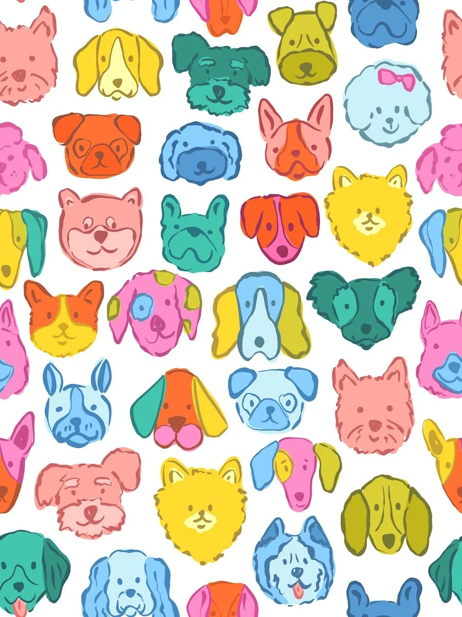 Doodle Dogs - Rainbow 24x32 small.jpg