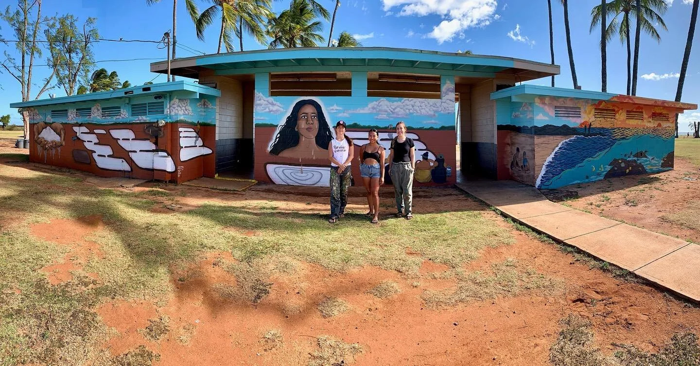 💜 Restored 💜

Thank you to Holly @thehkexperience, Bethany @buddha.beth, Bree @breeblvke for restoring the Salt Pond Mural.

This special mural tells the mo&rsquo;olelo of the space and we are thankful that we are able to continue the heritage of o
