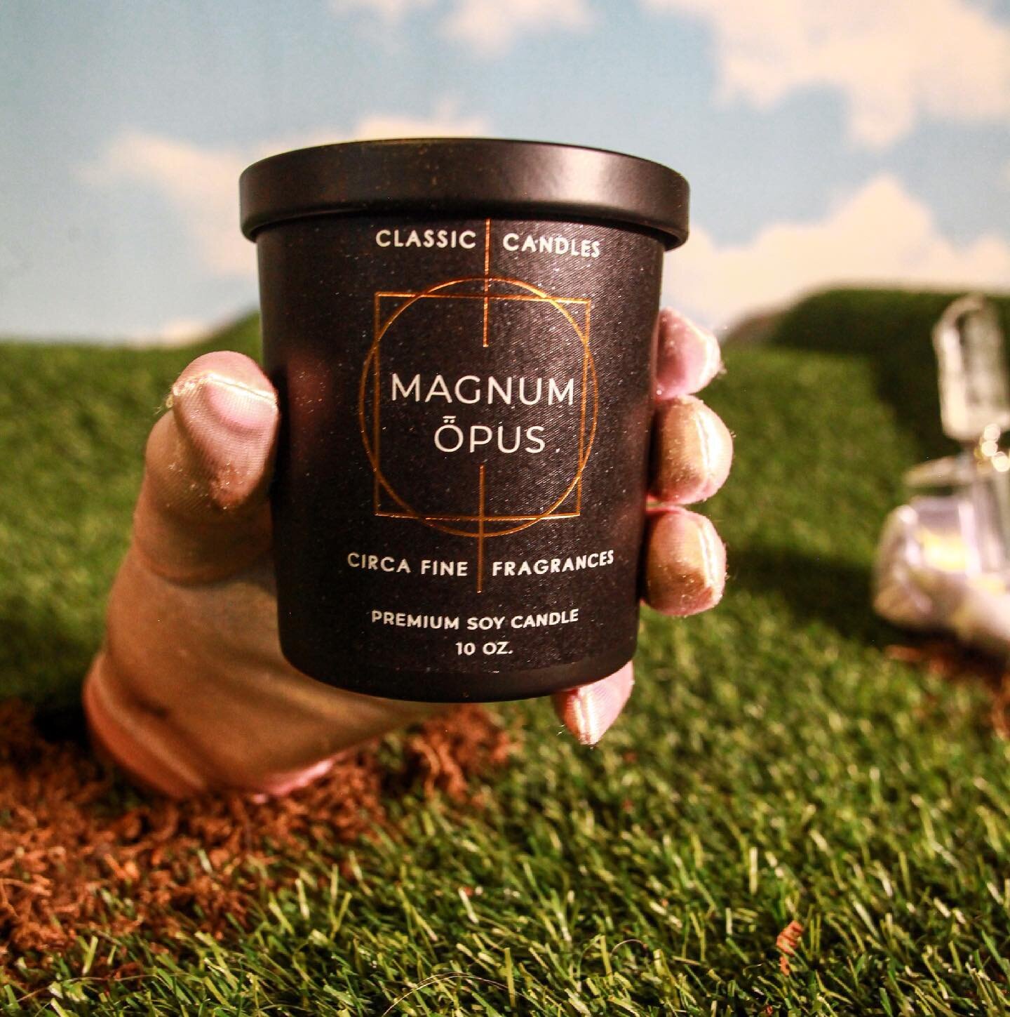 Guess who made it&rsquo;s way to the site today for restock Mondays. The Magnum Opus Candle!!! The Magnum Opus Candle is an ode to our Magnum Opus fragrance. It has all of the woodsy allure that has made Magnum Opus a customer favorite, with an added