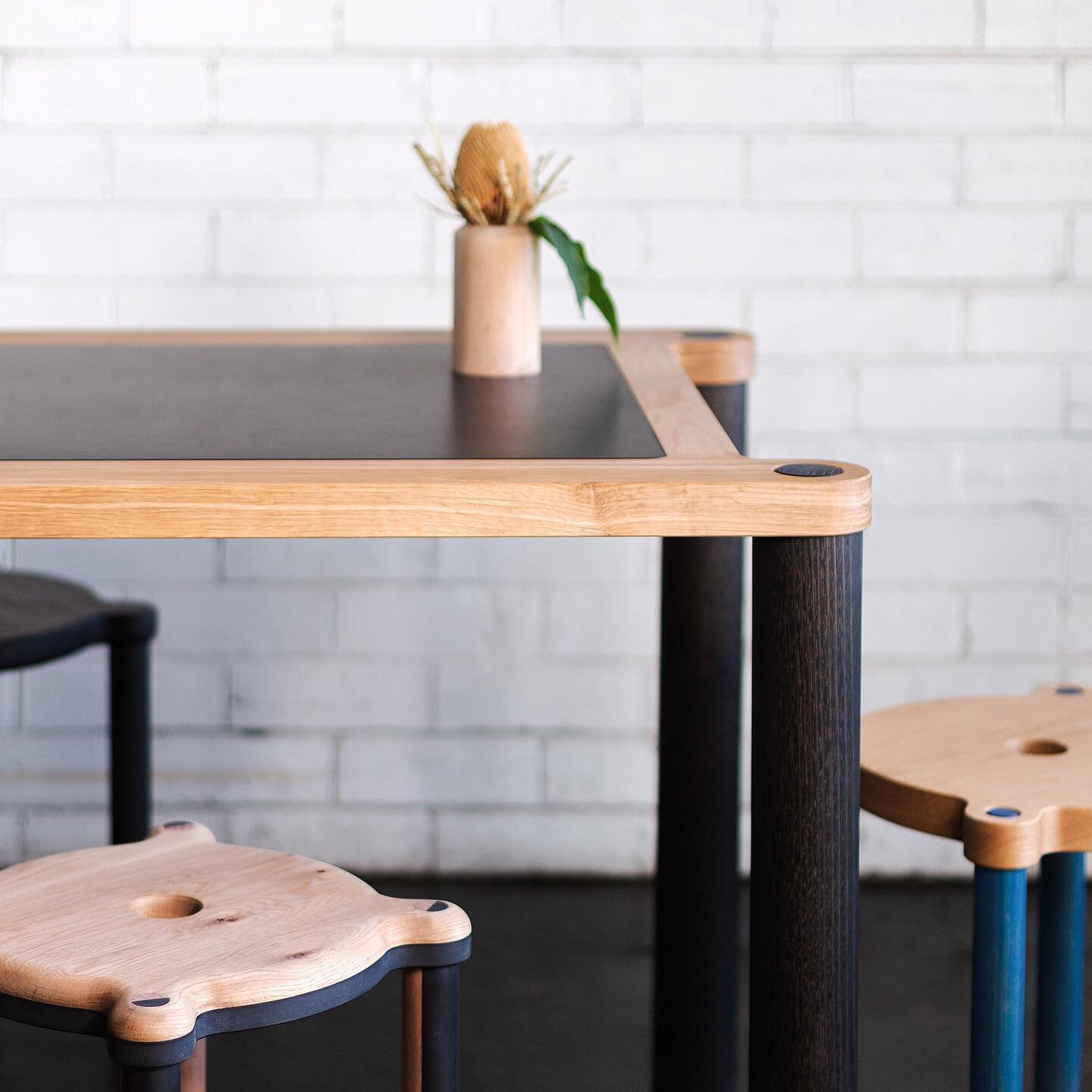 We&rsquo;re loving this stylish dining table with a Paperock SOLID top from Newcastle based furniture and interior designers @redblockdesign - feel free to order one from their website! 📷 @edwinajillrichards #australiandesign #australianfurniture #a