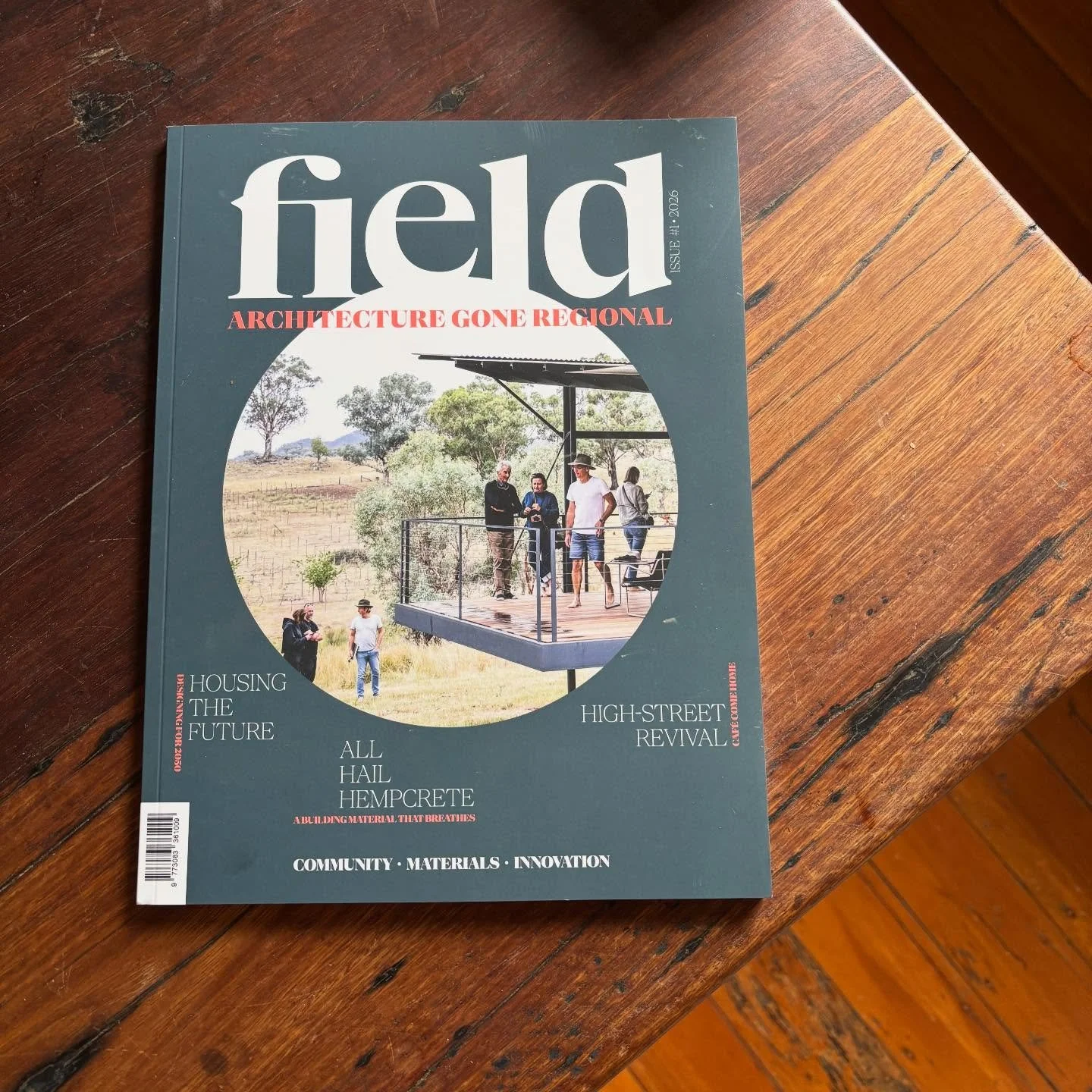 We are happy to be supporting @raa_regionalarchitecture with an advertisement in their inaugural issue of Field Magazine. With the article spanning place, materials and community it&rsquo;s a great read. We&rsquo;re also looking forward to participat