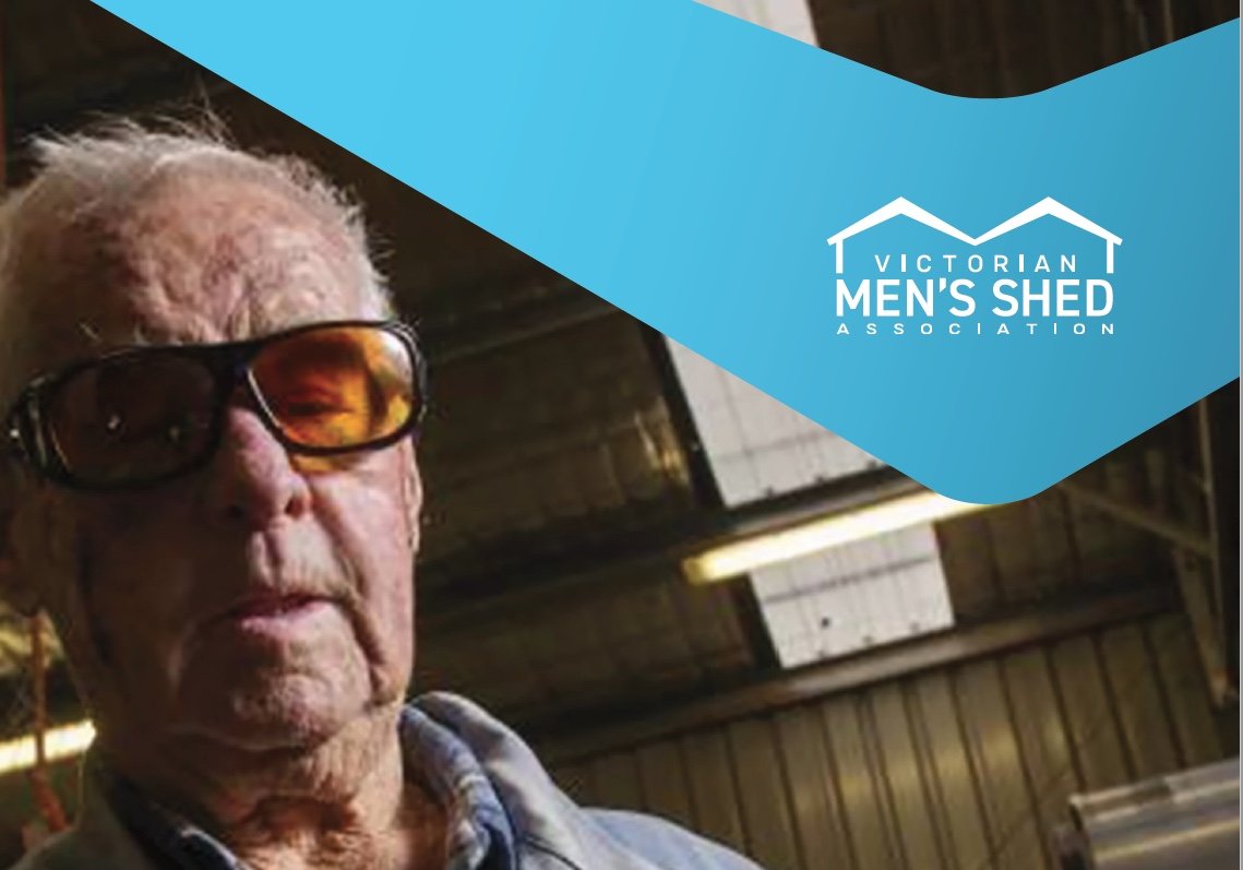 2002 Annual Report cover - Victorian Men's Shed Association