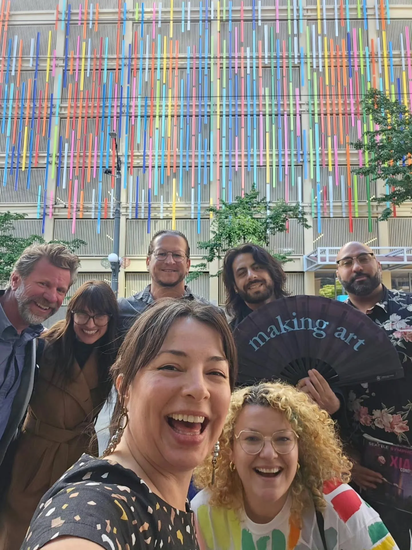 📲 The Future Arts Way installation at @benaroyahall is up and ready for you to experience in augmented reality. ✨

Swipe through the carousel to see how we marked this occasion as 3rd Avenue came to life! As part of our 2.5-mile AR trail, we are hon