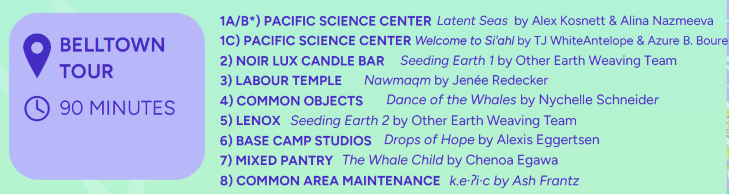 Belltown Tour: 90 minutes