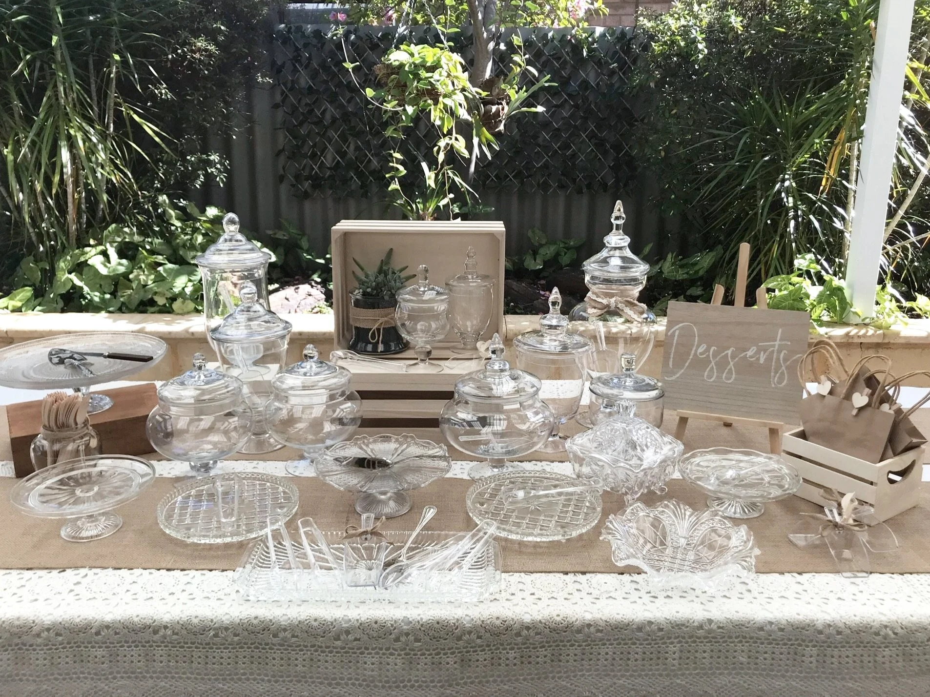 Sweets and Dessert Table Hire — THE TEACUP BOUTIQUE Perth High Tea Hire