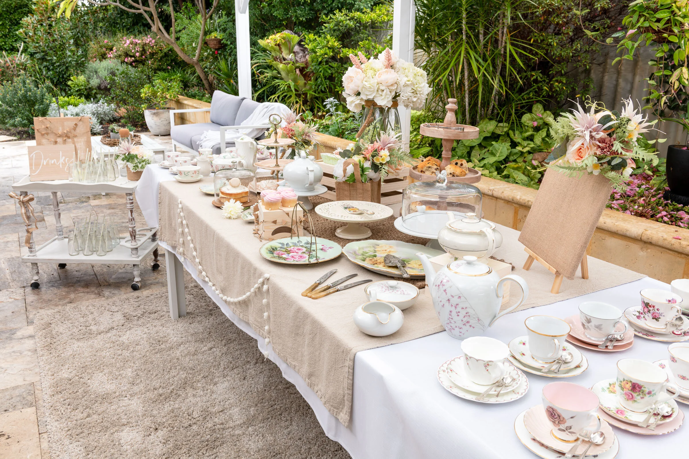 High Tea hire — THE TEACUP BOUTIQUE Perth High Tea Hire