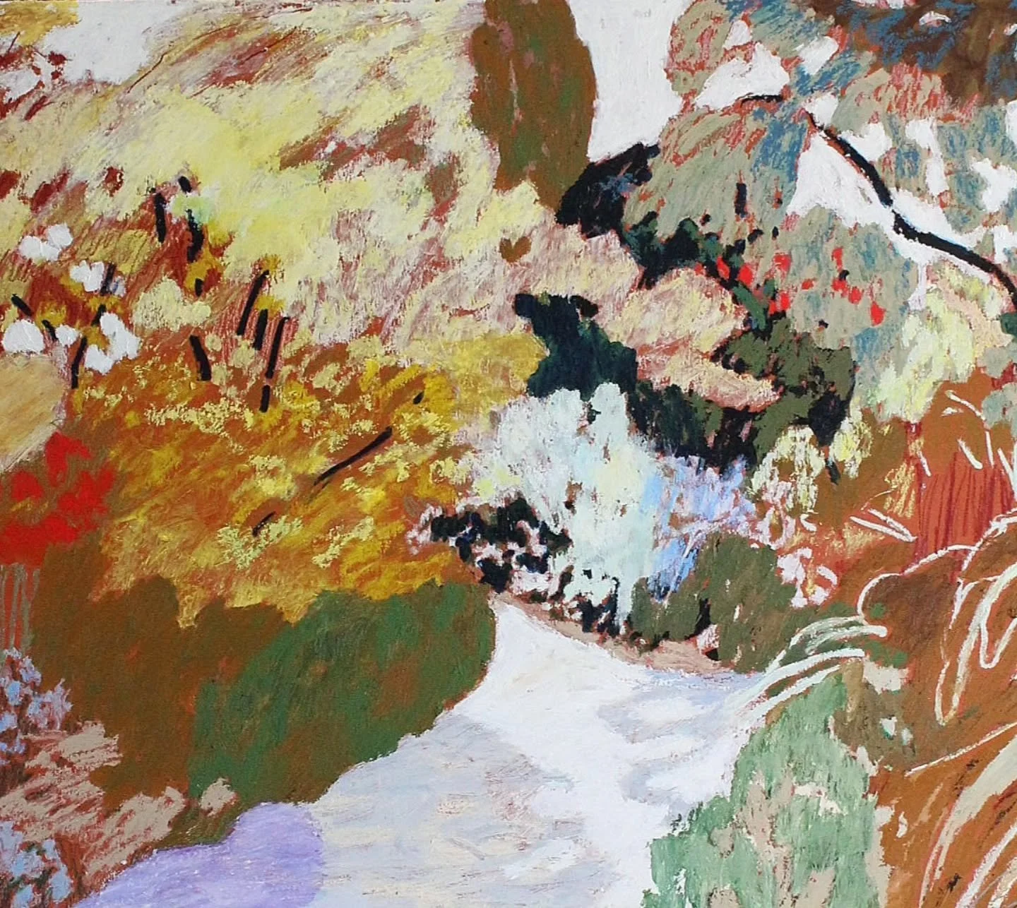 Opening tomorrow! 'Land and Light' @silsoncontemporary 
Looking forward to sharing the new collection with you!
Private view 18th Oct 2-4pm 🥂
On view from 18th Oct
Silson Contemporary 
Harrogate

Field Maple
61 x 91 cm
Oil sticks on wood

Please con