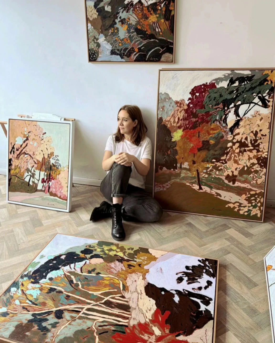 Save the date⭐️ Not long to go until AAF Battersea 
I've been working on 12 new paintings that will be launching at the show with @the.art.buyer alongside some very talented artists. You'll find The Art Buyer Gallery at Stand H1 4-8th March
Limited n