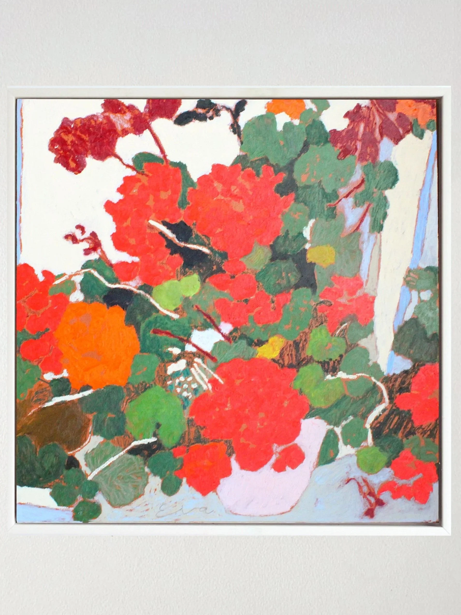 Geraniums No.4, 50 x 50 cm