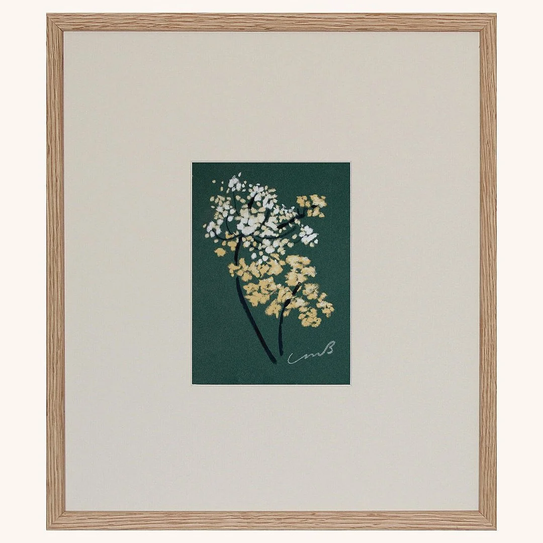 FOLK NO. 8, 327 X 377MM Framed